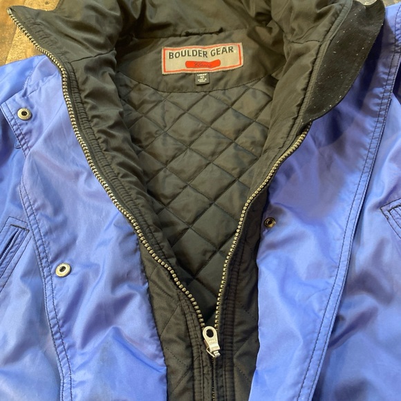 Boulder Gear Coat Womens Sz 10 Full Zip Purple Ski Jacket Winter Vintage - Picture 12 of 16
